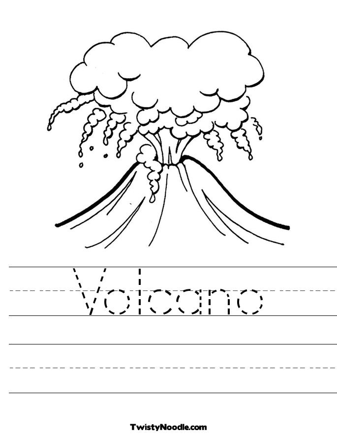 Outline Volcano