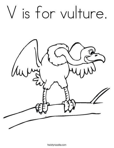 v is for coloring page v is for vulture coloring page twisty noodle v is for coloring page v is for vulture coloring page twisty noodle