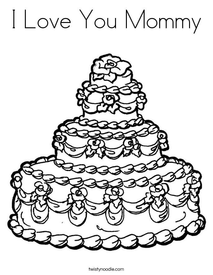 i love mommy coloring pages - photo #33