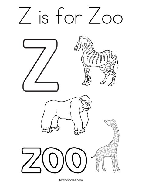 a to z coloring pages - photo #38