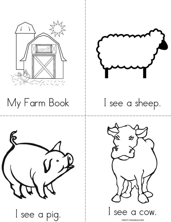 Farm Mini Book
