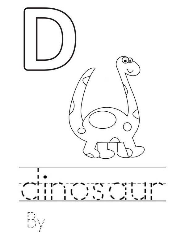 Dinosaur  Mini Book - Sheet 1