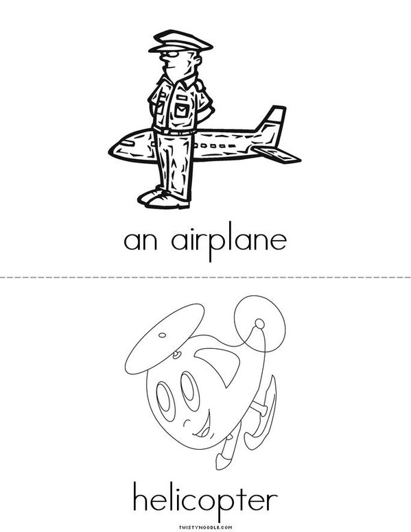 Vehicle Mini Book - Sheet 5