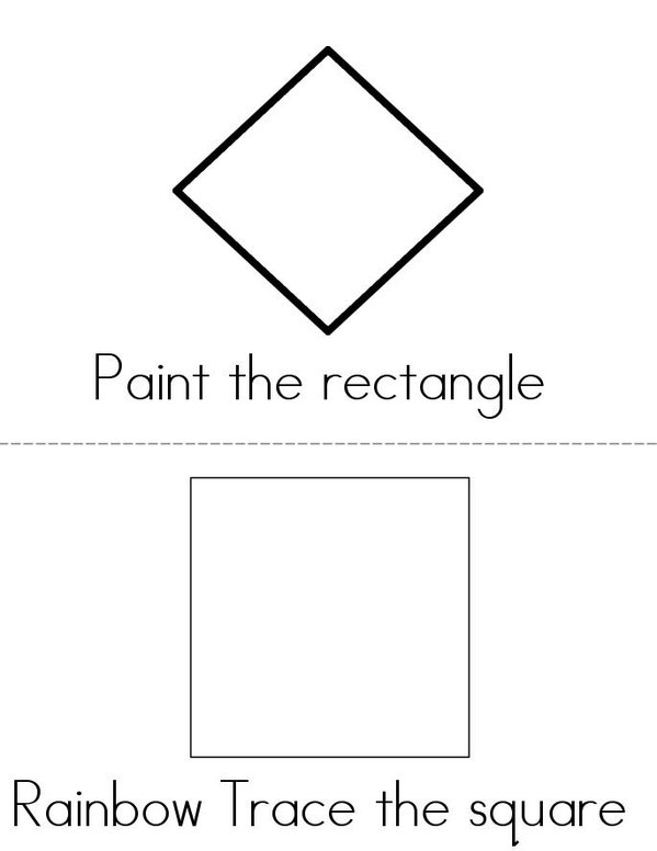 Term 3 shapes Mini Book - Sheet 2