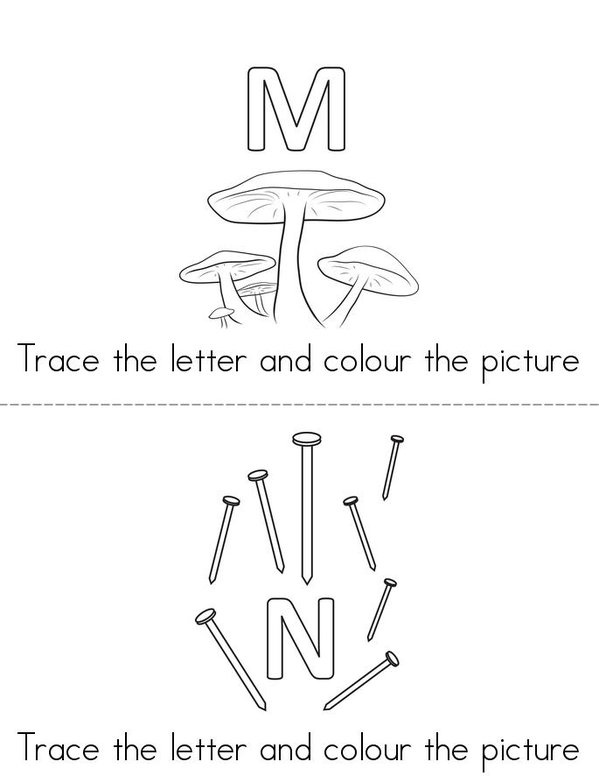 Term 3 letters  Mini Book - Sheet 7