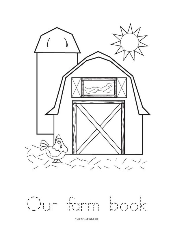 Farm animals  Mini Book - Sheet 7