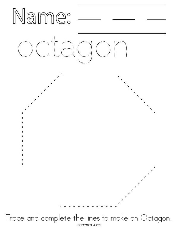 Octagon Mini Book - Sheet 5