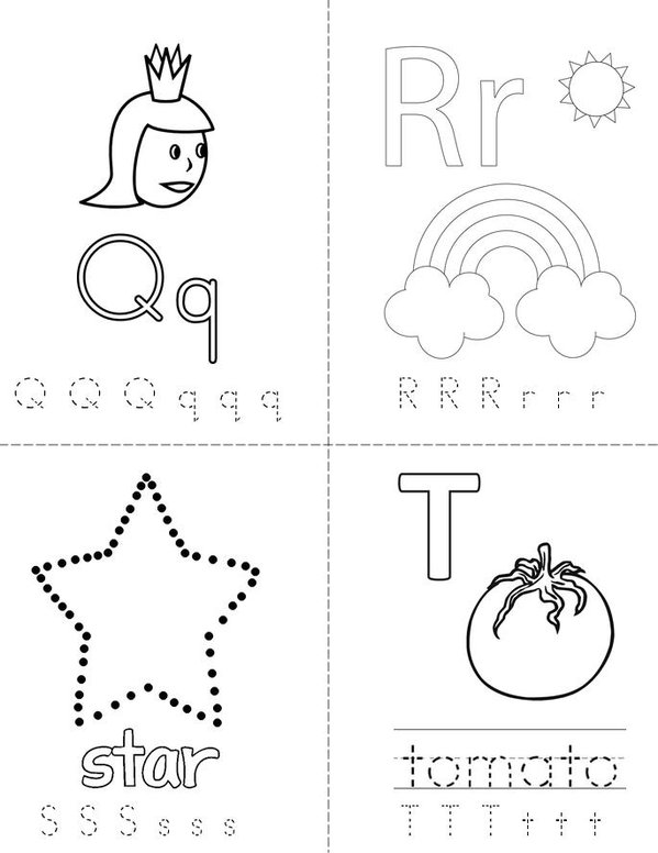 MY ABC´S Mini Book - Sheet 5