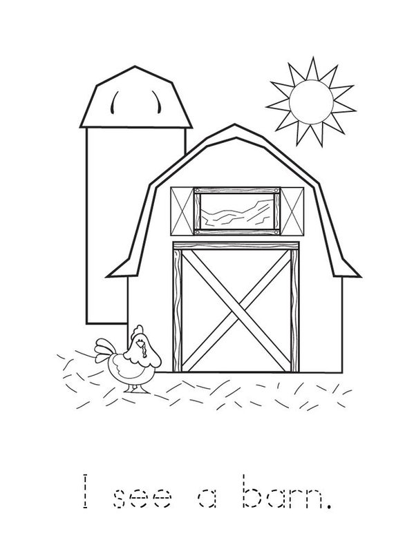 Life on the Farm Mini Book - Sheet 1