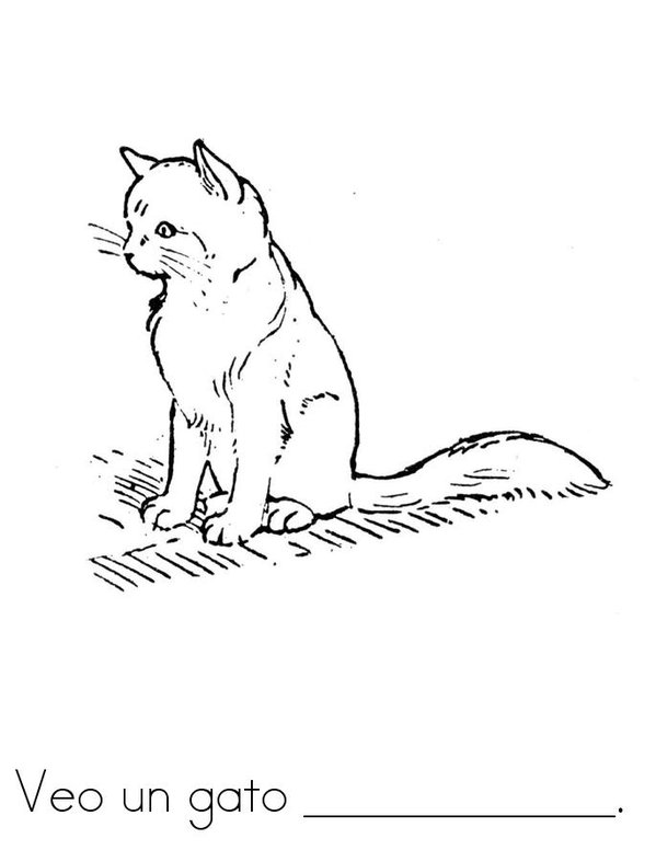 Oso pardo, oso pardo, ¿qué ves ahí? Mini Book - Sheet 7
