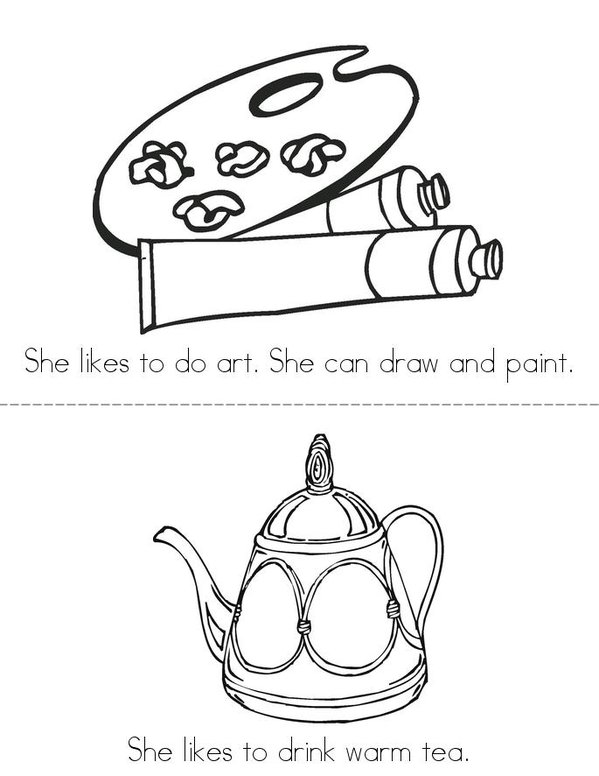 Princess Clara Mini Book - Sheet 3