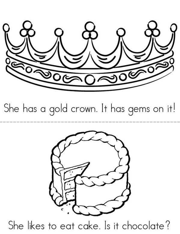 Princess Clara Mini Book - Sheet 4