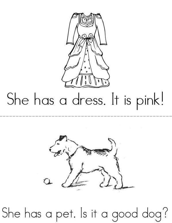 Princess Clara Mini Book - Sheet 5