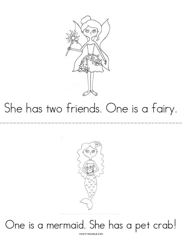 Princess Clara Mini Book - Sheet 6