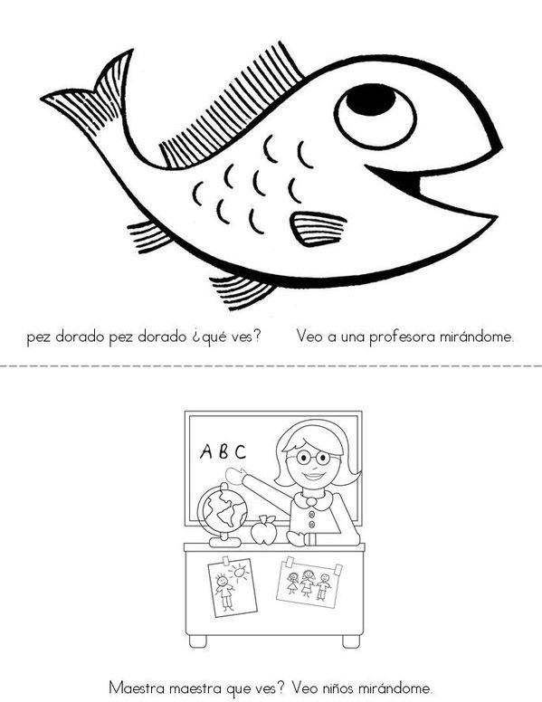 Oso Pardo Oso Pardo Mini Book - Sheet 5