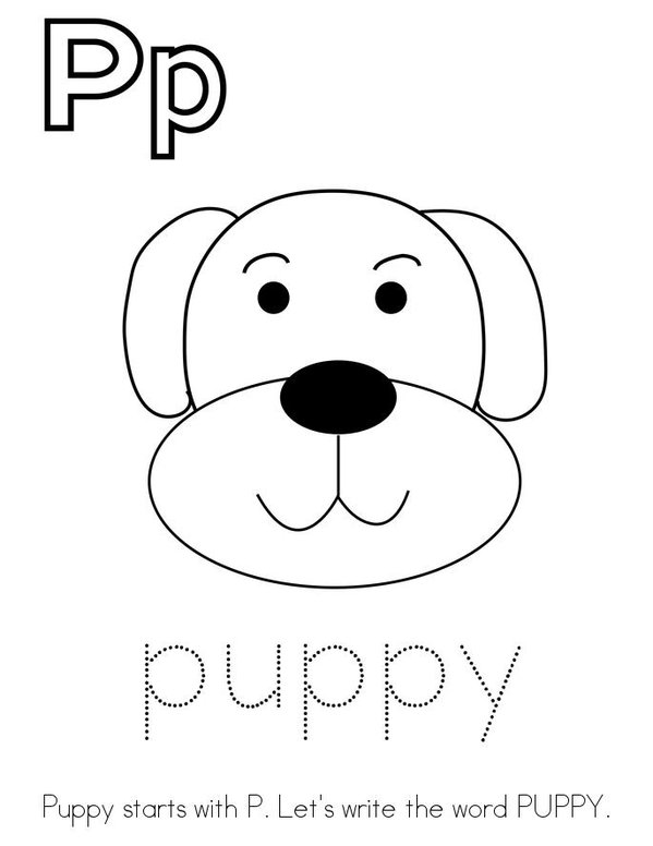 Puppies & Dogs Mini Book - Sheet 2