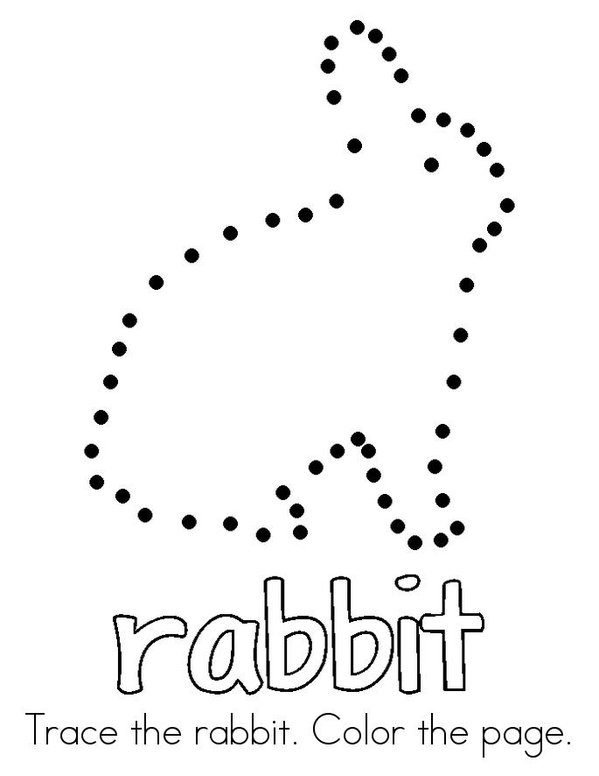 Rabbits Are Bunnies, Bunnies are Rabbits Mini Book - Sheet 5