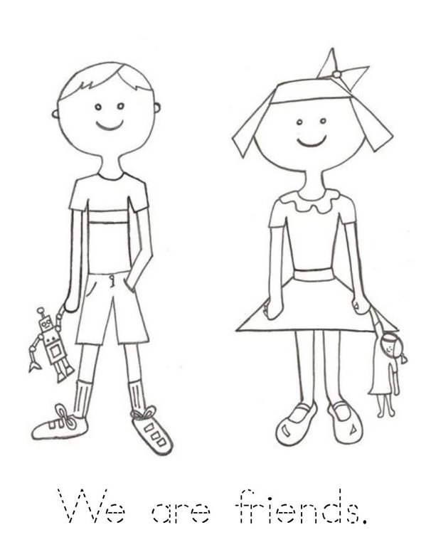 Trace, color and read each sentence. Mini Book - Sheet 3