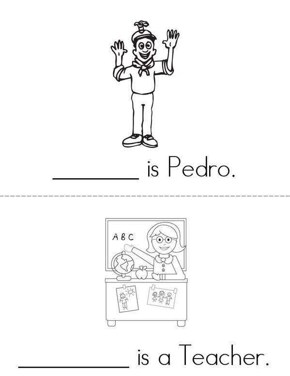 Teacher Kennya Cruz Mini Book - Sheet 1