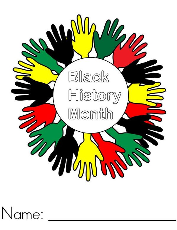 Black History Month Mini Book - Sheet 1