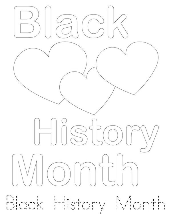 Black History Month Mini Book - Sheet 2