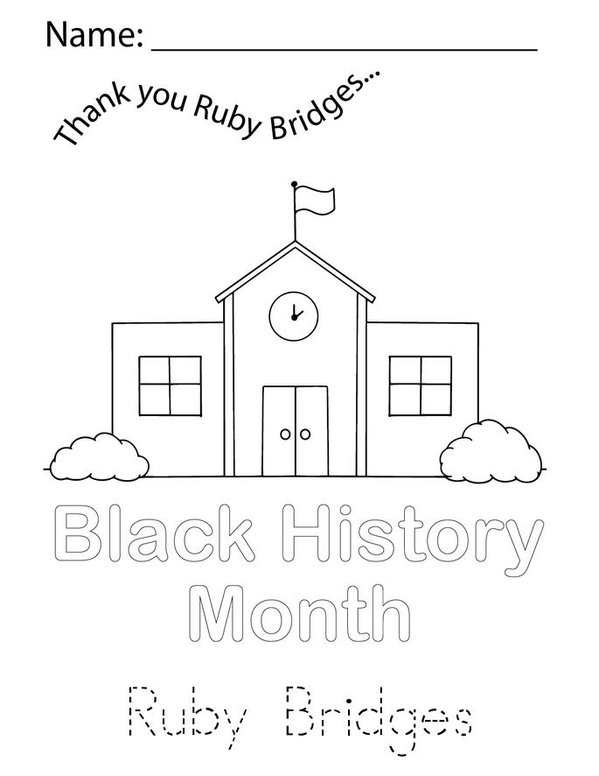 Black History Month Mini Book - Sheet 4