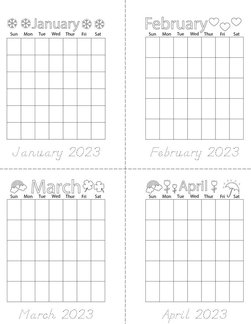 Calendars 2023 Book