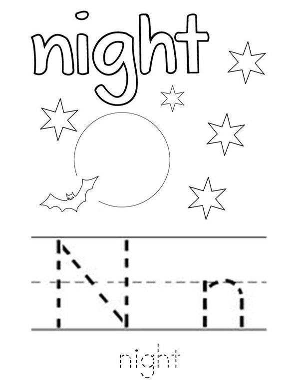 N is for Mini Book - Sheet 6