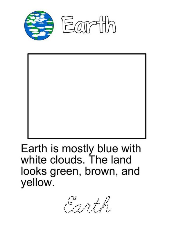 Solar System  Mini Book - Sheet 12