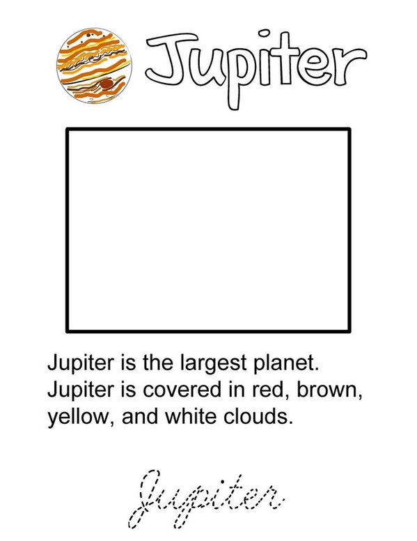 Solar System  Mini Book - Sheet 14