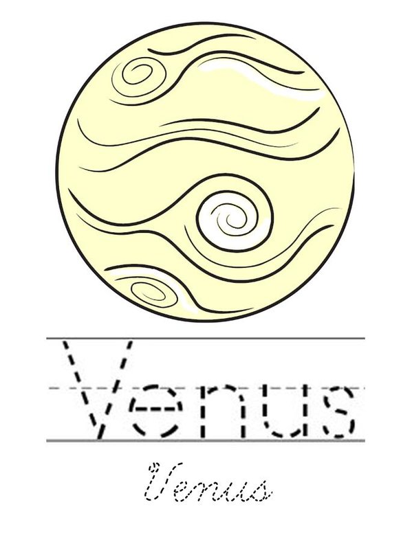 Solar System  Mini Book - Sheet 3