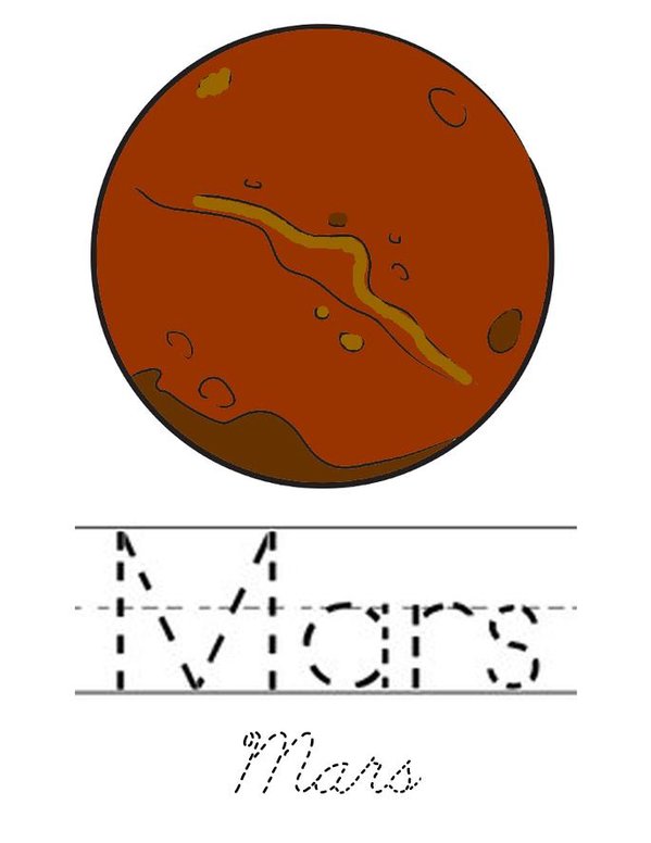 Solar System  Mini Book - Sheet 5