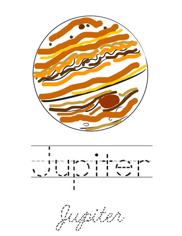 Solar System  Mini Book - Sheet 6