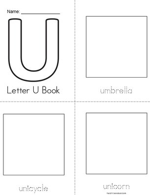 ______'s Letter U Book