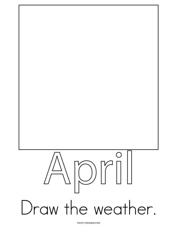 April Mini Book - Sheet 4