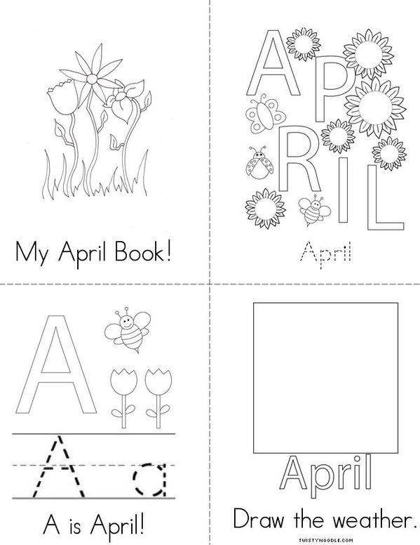 April Mini Book
