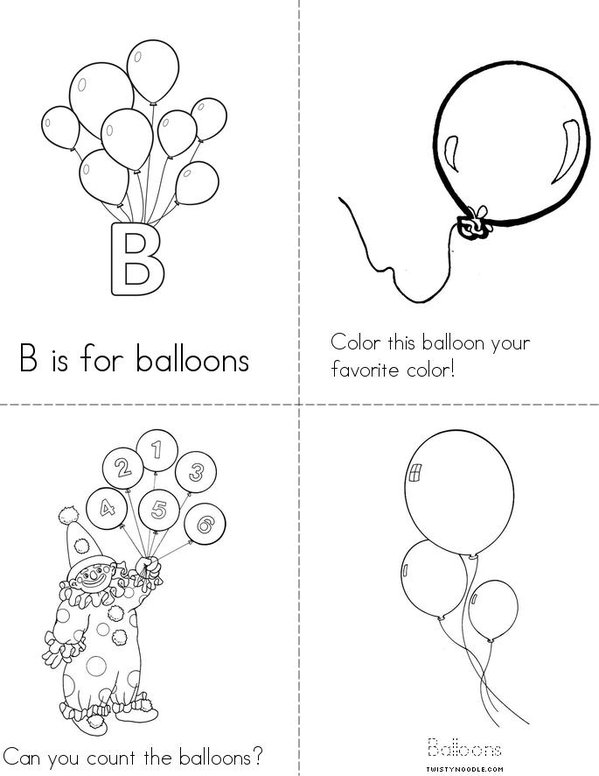 Balloons Book - Twisty Noodle