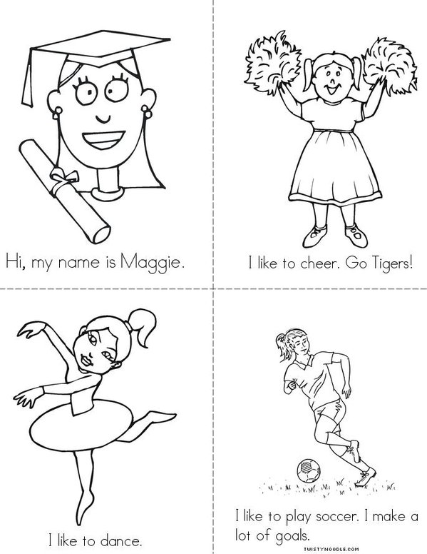 Maggie Girl Mini Book