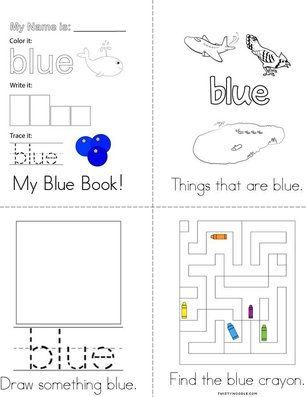 My Favorite Color is Blue! Book