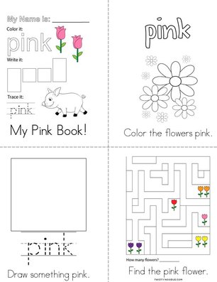 My Favorite Color is Pink! Book