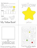 My Favorite Color is Yellow Book