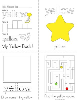 My Favorite Color is Yellow! Book
