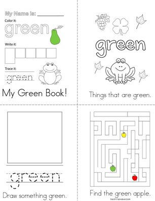 My Favorite Color is Green! Book