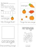 My Favorite Color is Orange Book