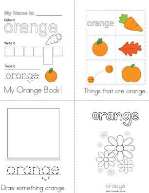 My Favorite Color is Orange! Book