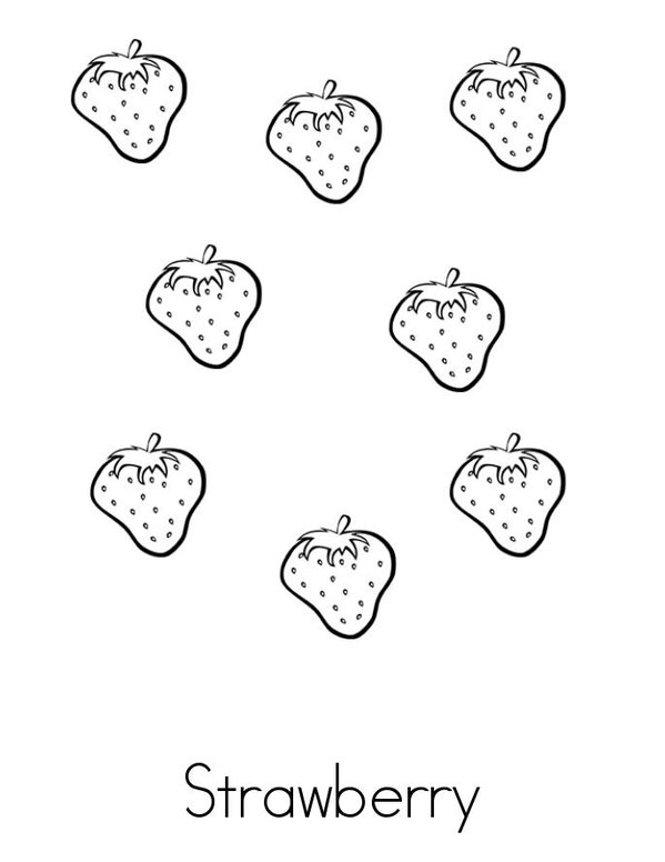 fruit book Mini Book - Sheet 1