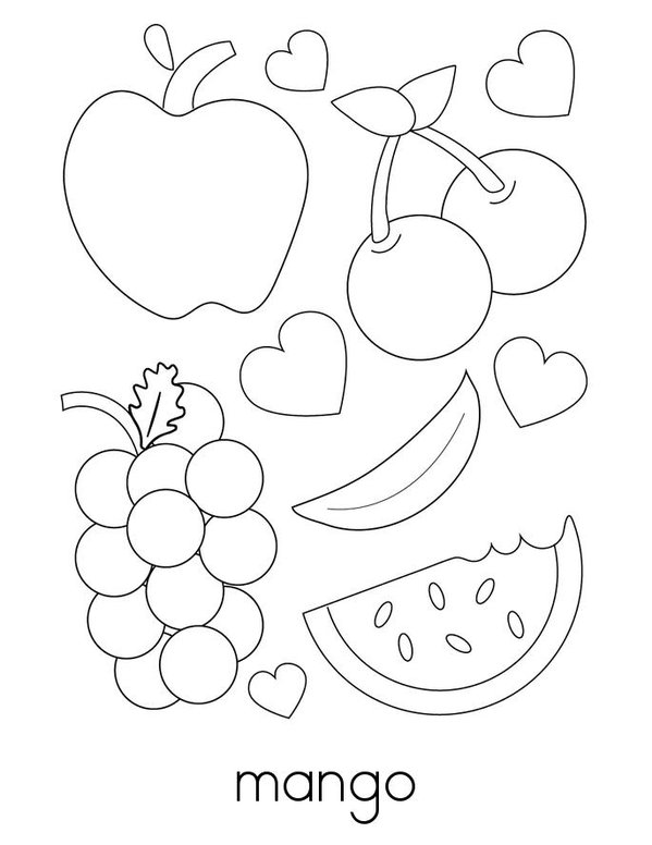 fruit book Mini Book - Sheet 3