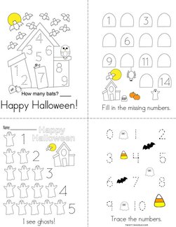 Halloween Counting Book