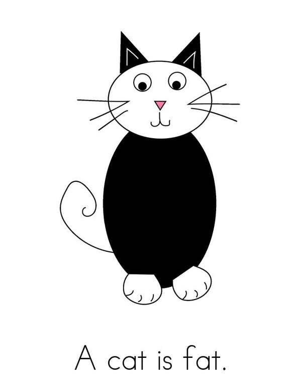 "A" Book Mini Book - Sheet 2