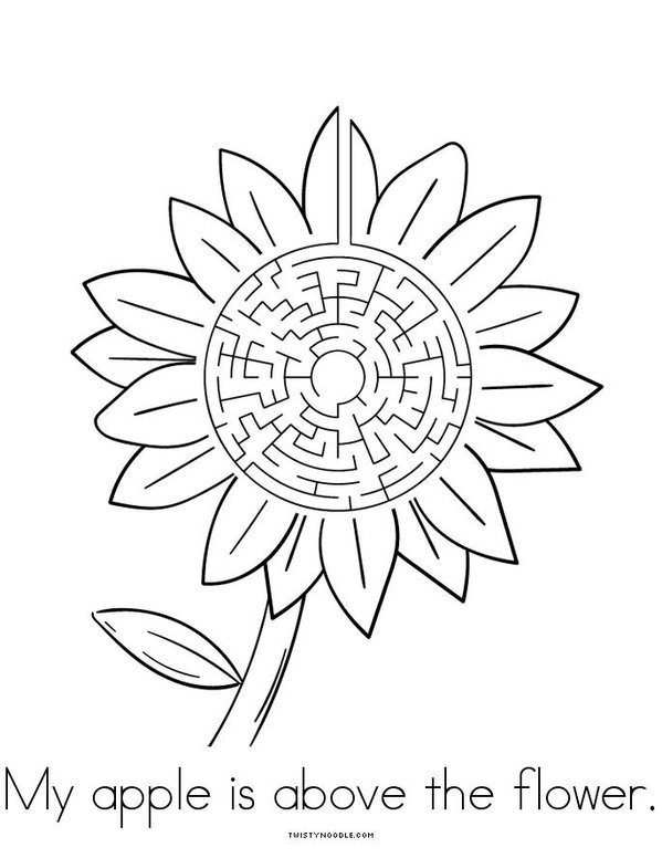 Where is My Apple? Mini Book - Sheet 4